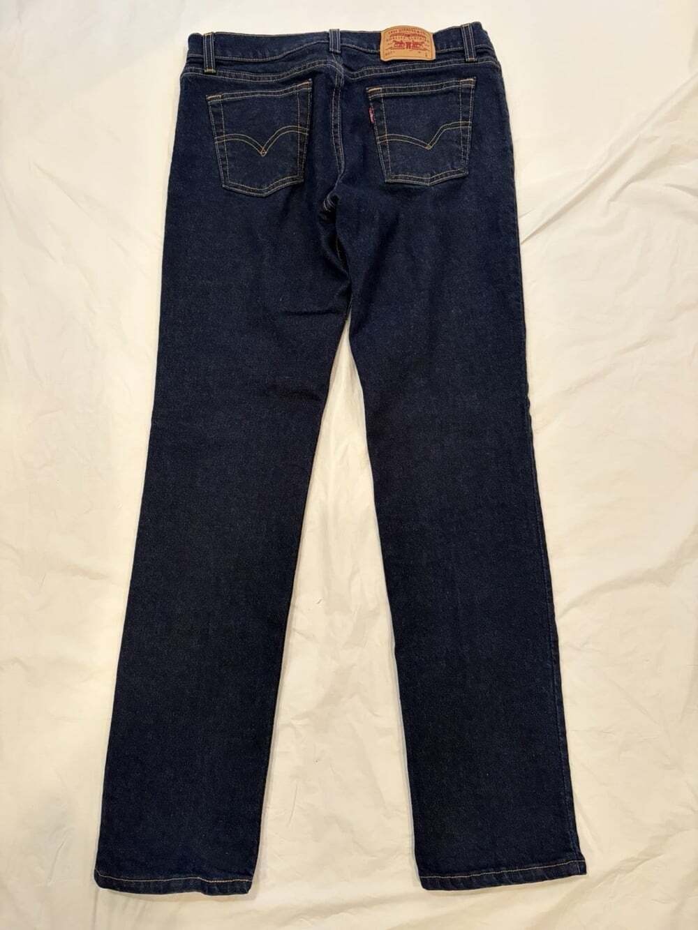 Levi's 507 Jeans Juniors 11M Blue Dark Wash Superlow Slim Fit